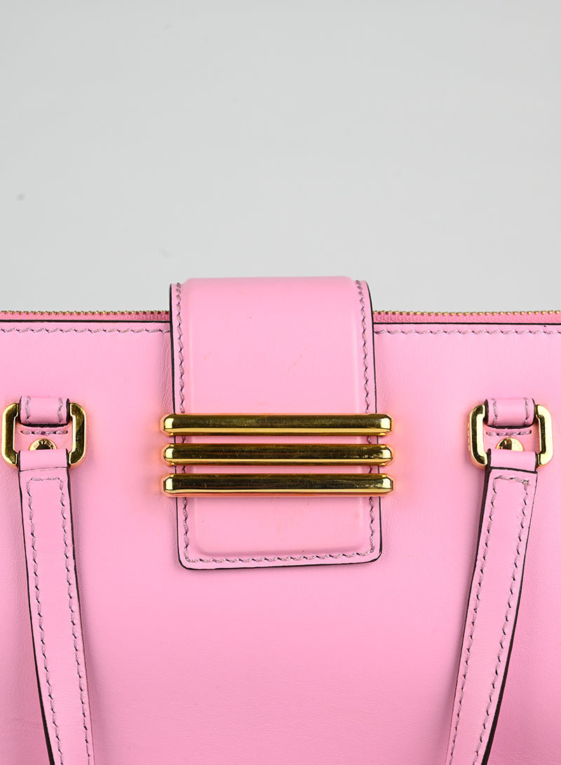 Etro Pink Leather Crossbody Bag for Women - Stylish & Elegant Shoulder Purse for Daily Use, Travel & Parties