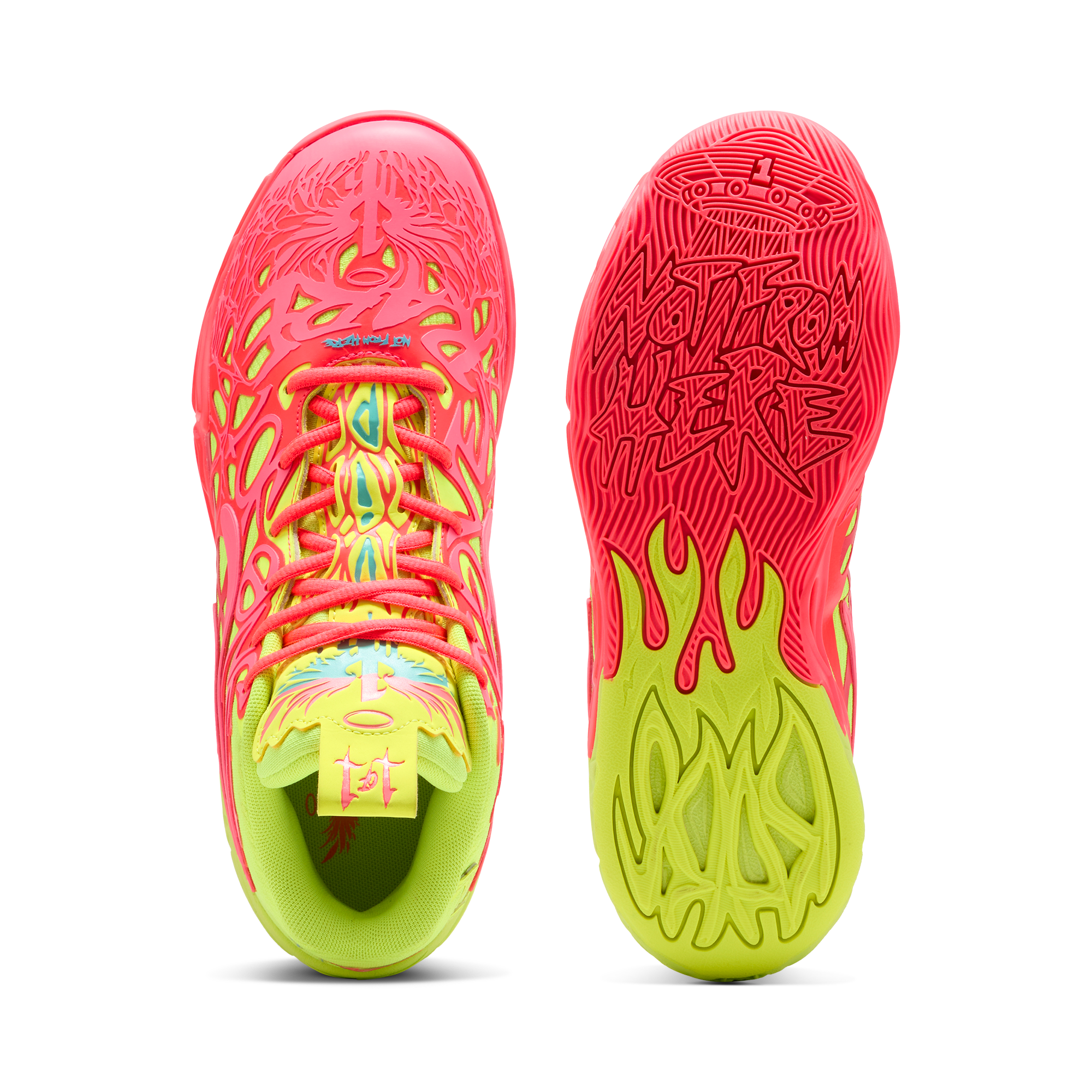 LeMelo Ball MB.04 '1LOVE' Basketball Shoes - Performance Sneakers for Men & Women - Perfect for Indoor & Outdoor Court Play