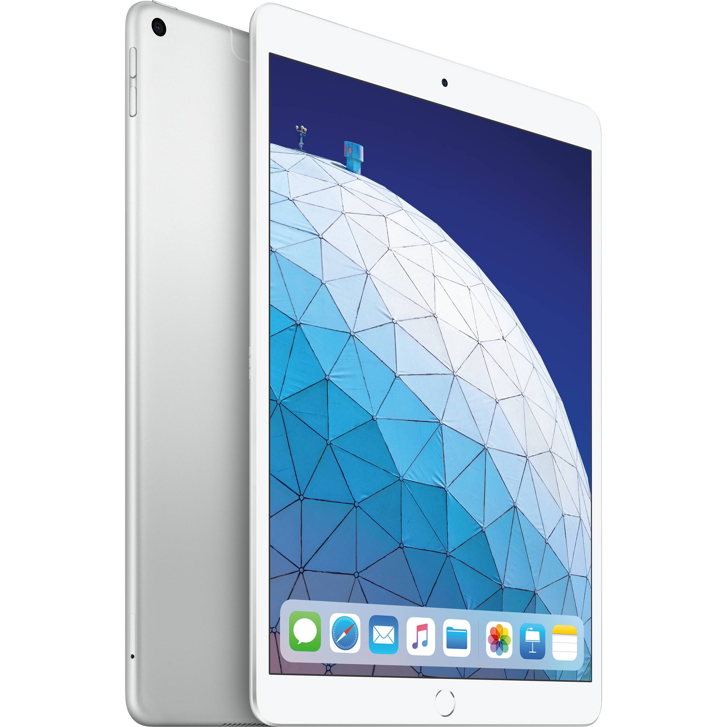 Apple iPad Air 3 (3rd Generation, 10.5-inch) 256GB Silver - WiFi + Cellular - Perfect for Work, Study & Entertainment