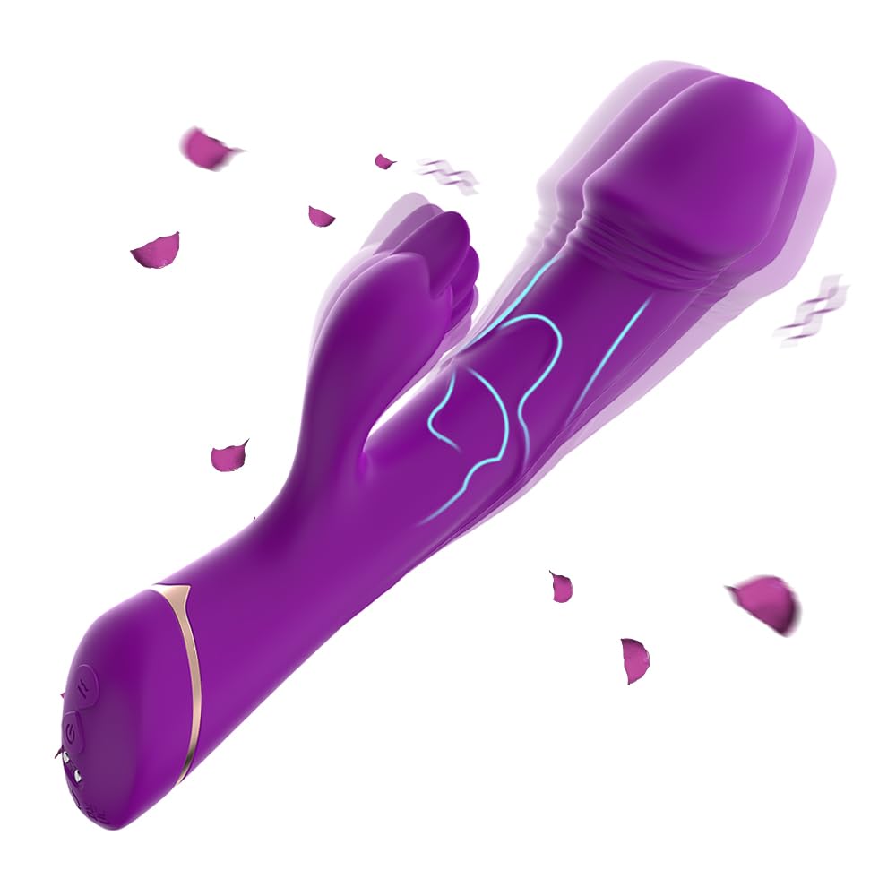 Powerful Clitoral Vibrator for Women - 10 Speed Rechargeable Waterproof Silicone G Spot Vibrating Massager - Remote Control Quiet Sex Toy for Couples & Solo Play - Perfect for Bedroom Fun & Sensual Massage