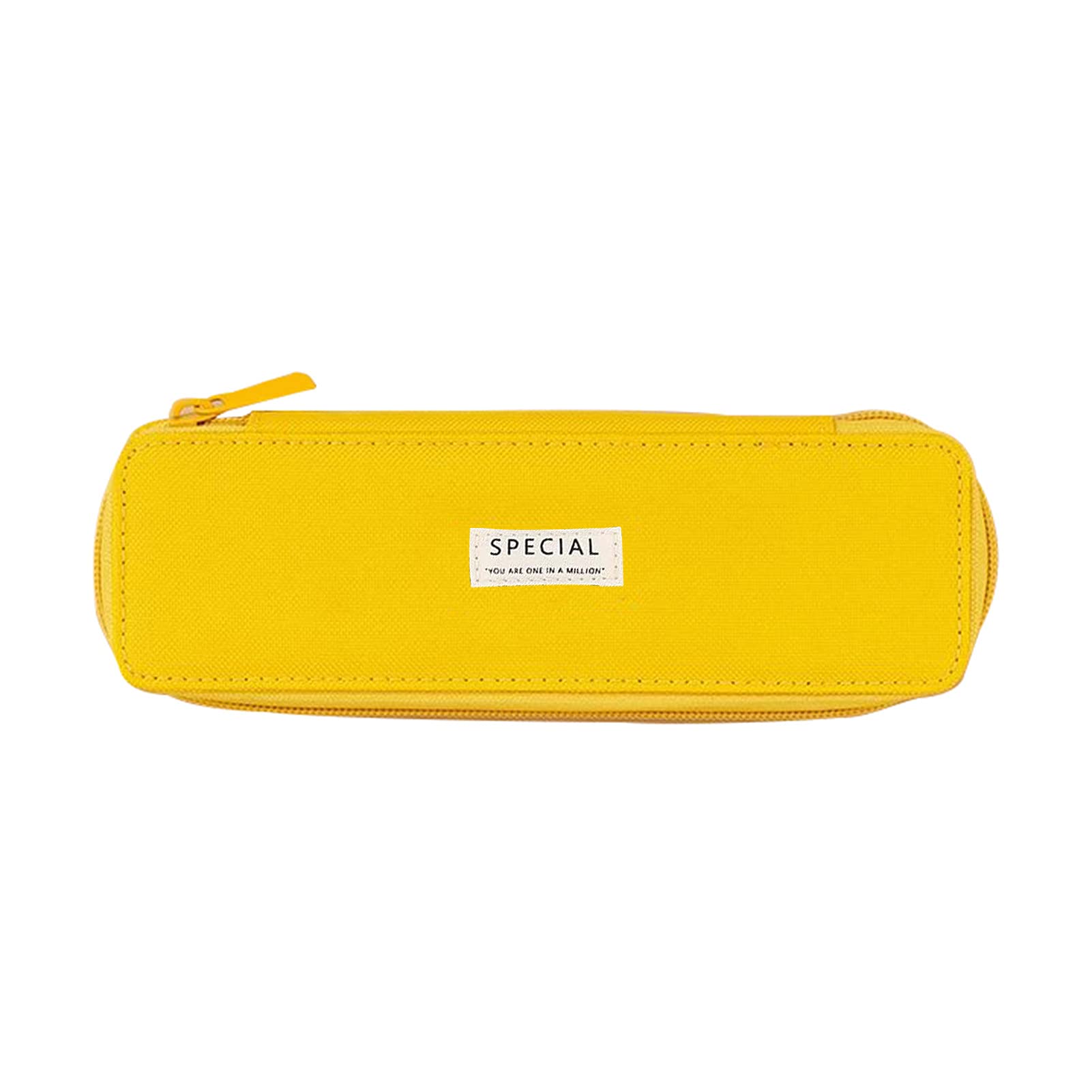 Hislaves Waterproof Pencil Pouch - Durable Polyester School & Cosmetic Storage Bag for Stationery, Makeup & Art Supplies | Perfect for Students, Office & Travel Organization