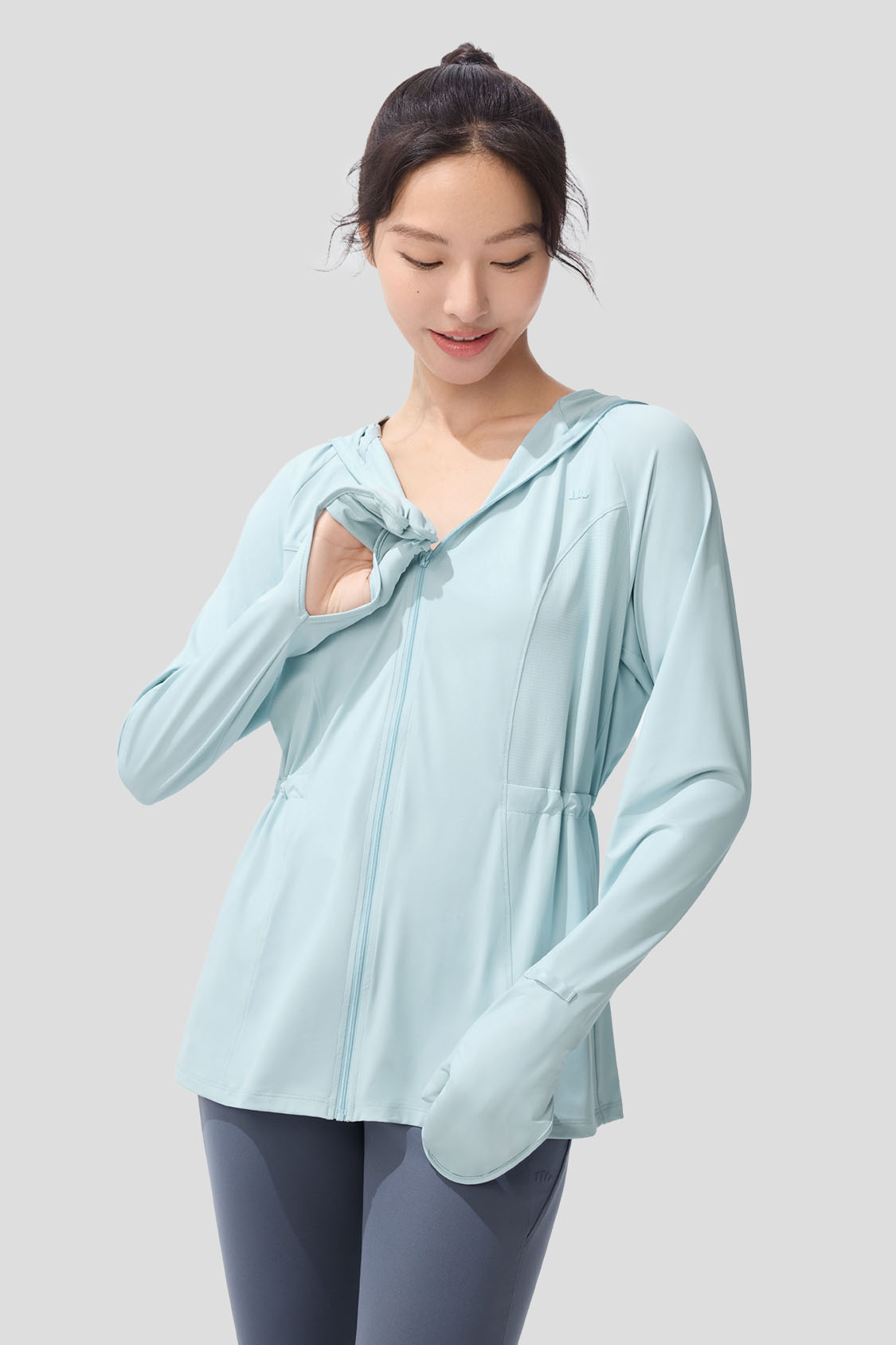 Women's Waist-Cinching Full Protection Sun Jacket UPF 50+ with UPF 2000+ Protection - AL823 for Outdoor Activities, Beach & Summer Fashion