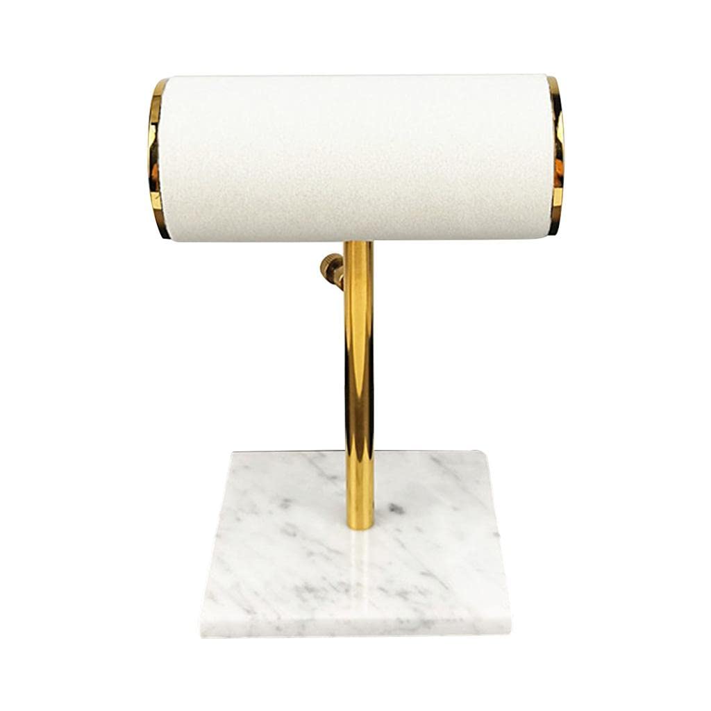 White Jewelry Stand Bracelet Holder - Elegant Display for Bracelets, Watches & Accessories | Perfect for Retail Stores, Home Decor & Gift Showcases