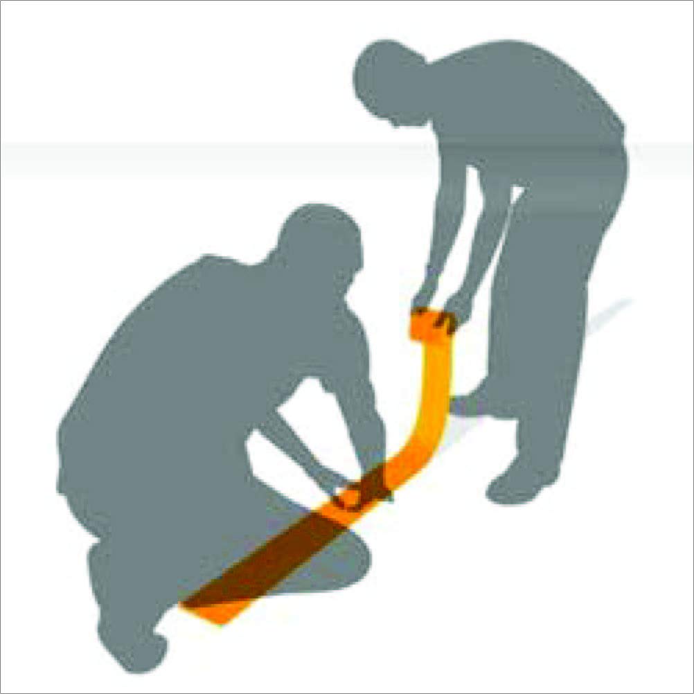 LiteMark EC-700 Heavy Duty Smooth Floor Marking Tape - 4