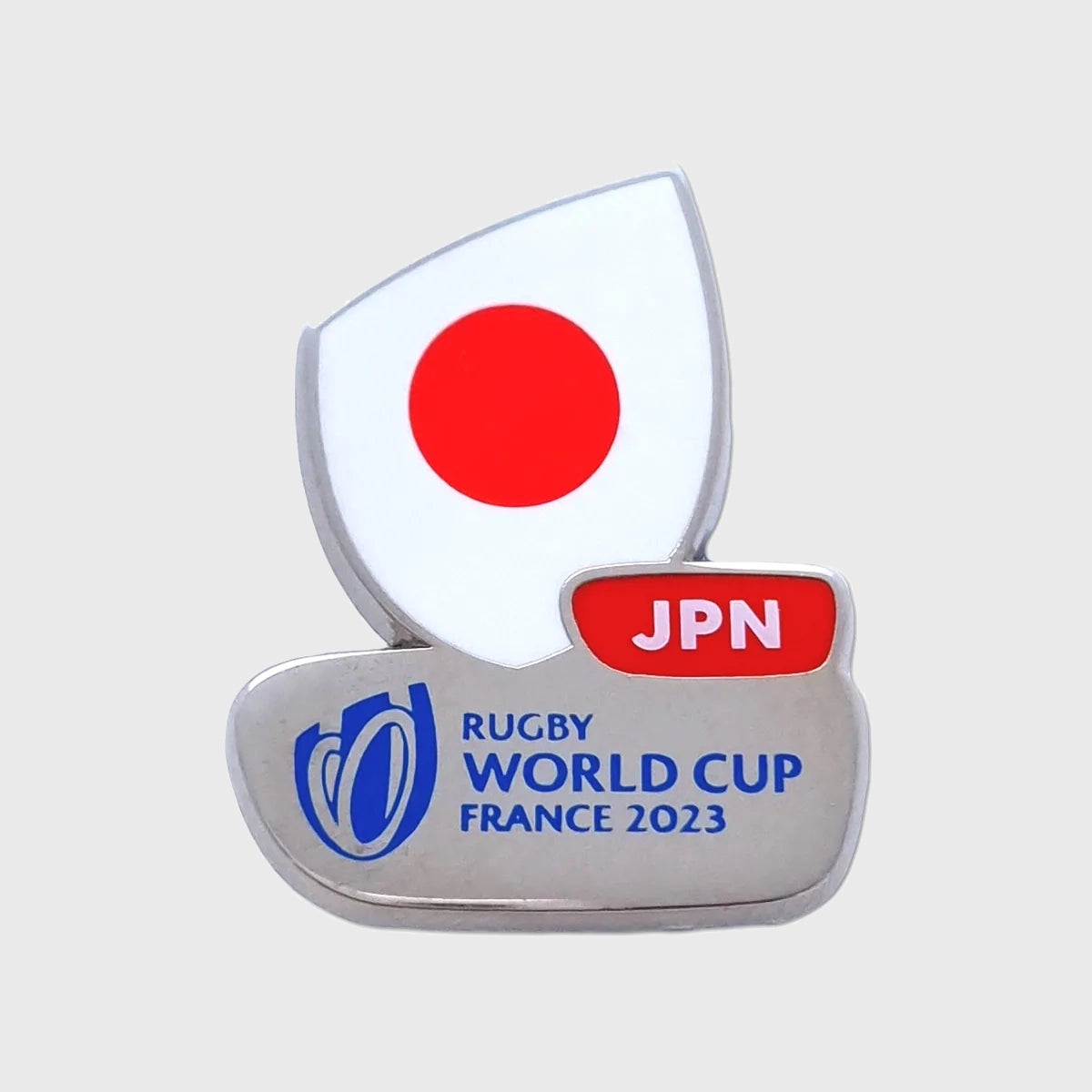 Official Rugby World Cup 2023 Japan Flag Pin - Collectible Badge for Fans, Sports Enthusiasts & Travel Souvenirs - Perfect for Jerseys, Hats & Backpacks