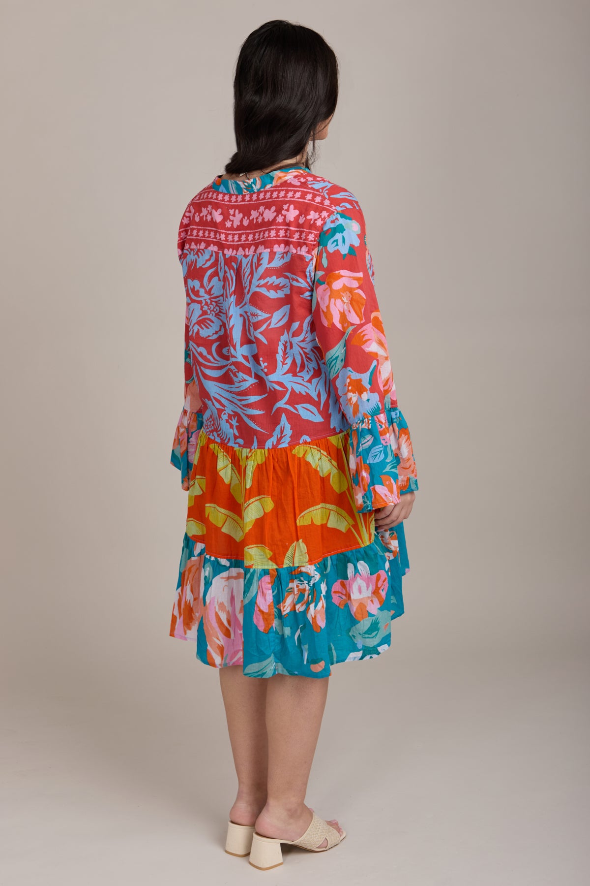 Stylish Sunset Tunic Cover Up Dress for Women - Beachwear, Poolside, Summer Vacation Outfit