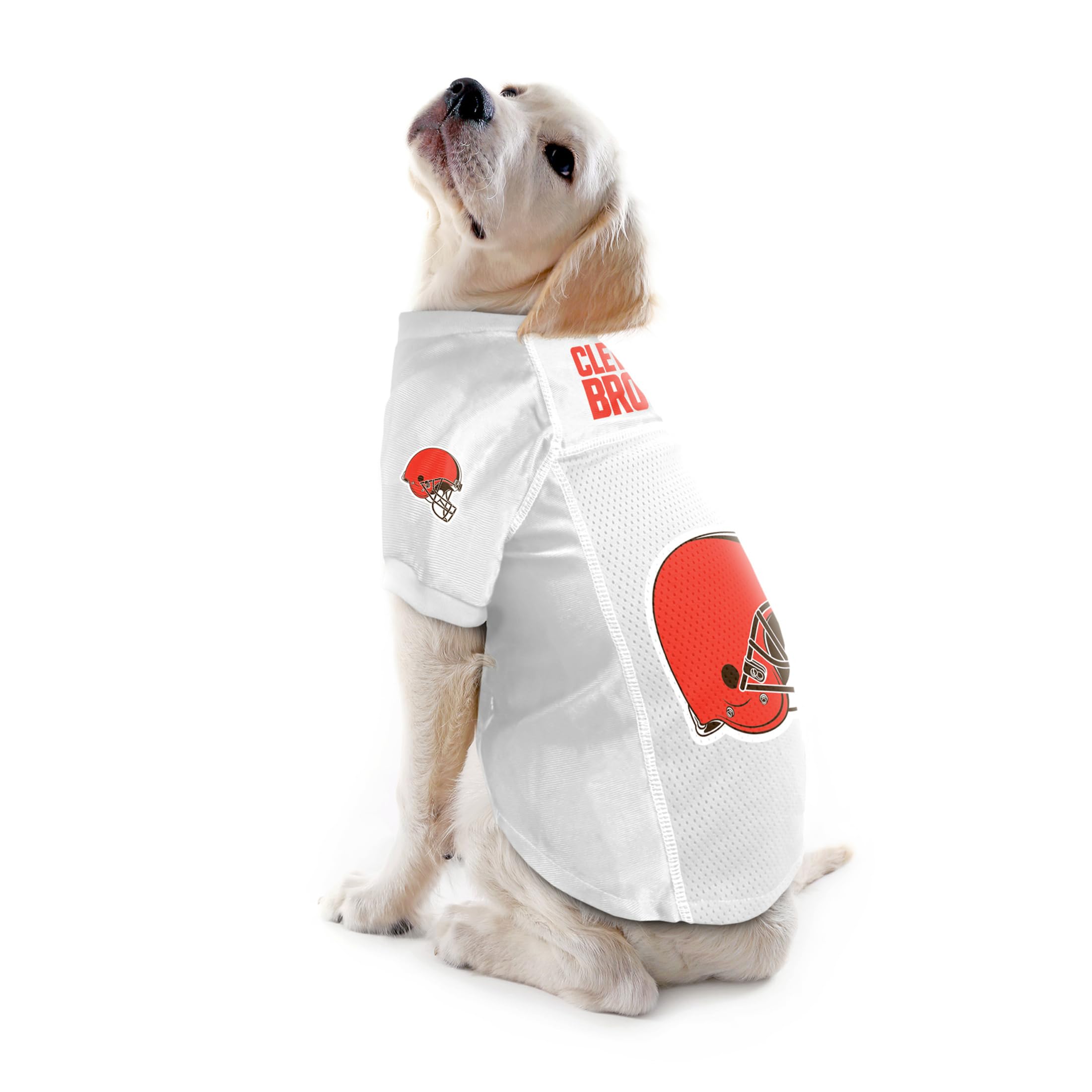 Official NFL Cleveland Browns Pet Jersey for Dogs & Cats - Small Size - Perfect for Game Day & Pet Costume Parties