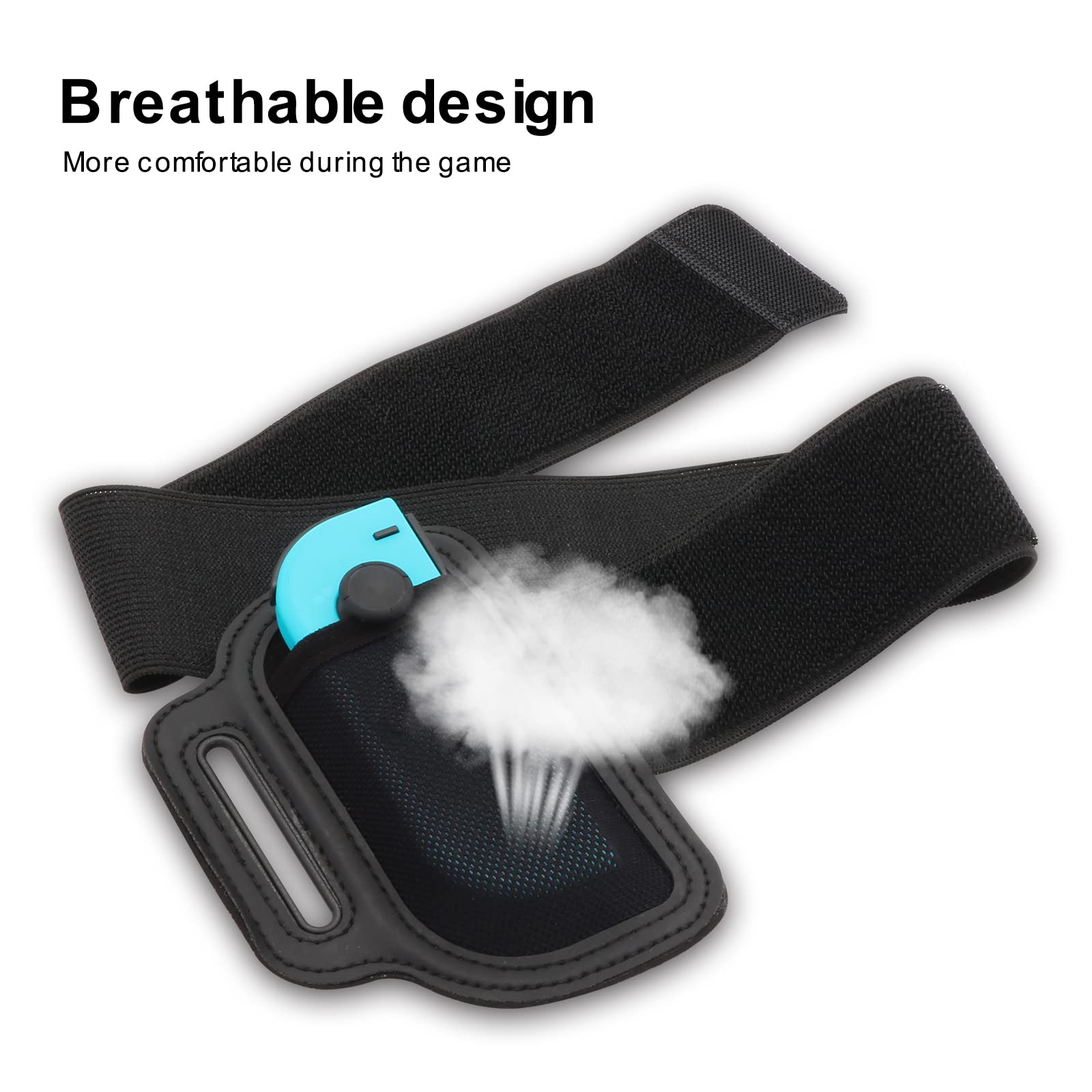 Nintendo Switch Leg Strap for Ring Fit Adventure & Switch Sports - 1 Pack - Comfortable & Secure Fitness Gaming Accessory for Home Workouts & Active Play