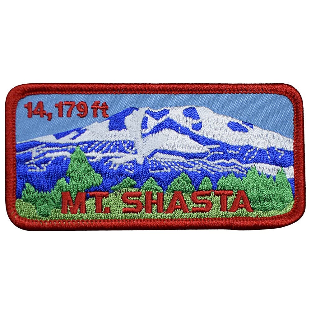 Mount Shasta Iron-On Patch 4