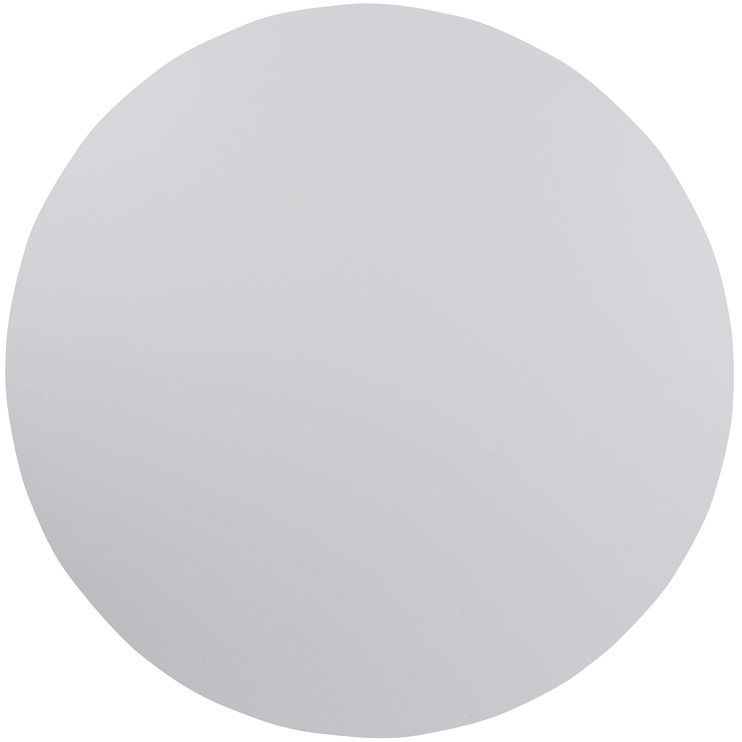 Flash Furniture Elon 6-Foot Round Plastic Folding Table - Portable Banquet Table for Parties, Events & Gatherings - Indoor/Outdoor Use - White | Perfect for Weddings, Picnics, BBQs & Tailgating