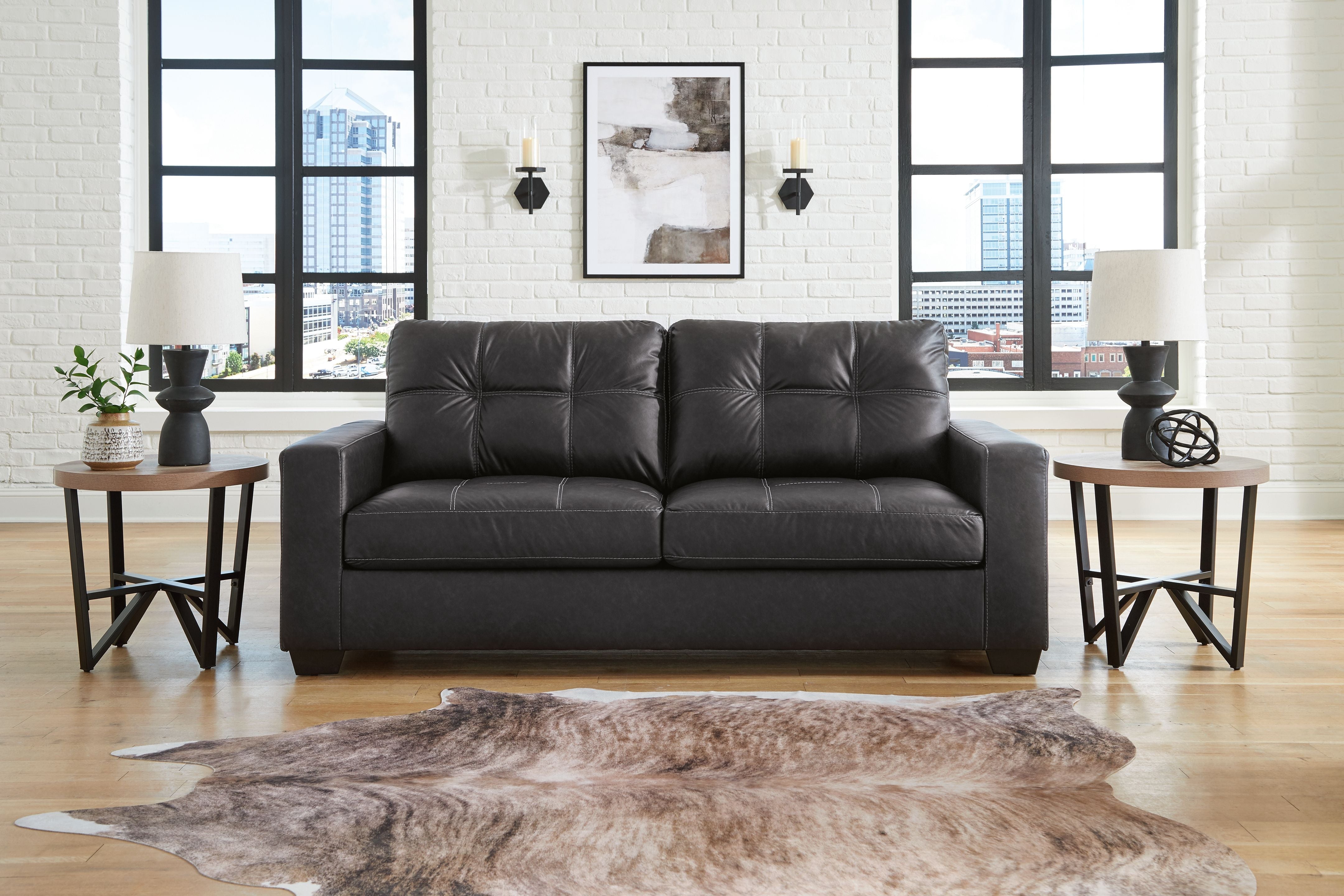Barlin Mills Premium Sofa - Modern Comfortable Couch for Living Room, Lounge & Home Decor
