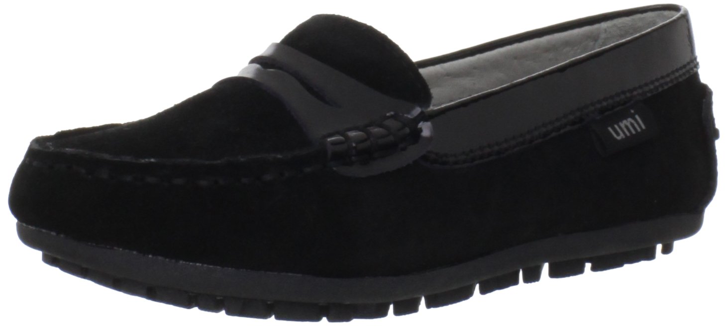 Umi Morie Uniform Moccasin Shoes for Kids - Comfortable Slip-On School Shoes for Toddler, Little Kid & Big Kid - Perfect for School Uniforms, Daily Wear & Playtime