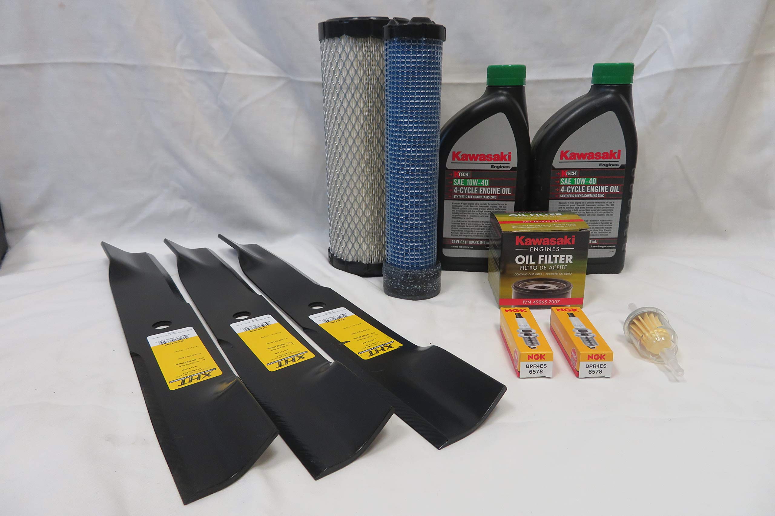 Hustler FASTRAK Tune-Up Kit for 54 Inch Mower Deck - Compatible with Kawasaki FX691V Engine - Complete Service Kit for Lawn Mower Maintenance & Performance Boost | Ideal for Residential & Commercial Landscaping