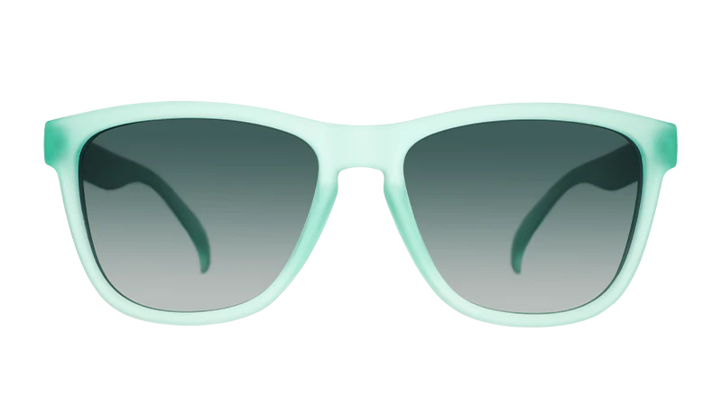 Goodr Dinner Mint Debauchery Sunglasses - Polarized UV Protection for Running, Cycling & Outdoor Activities