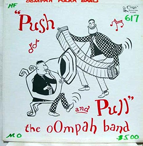 Oom-Pah Band Push & Pull Vinyl Record for Music Lovers & Collectors
