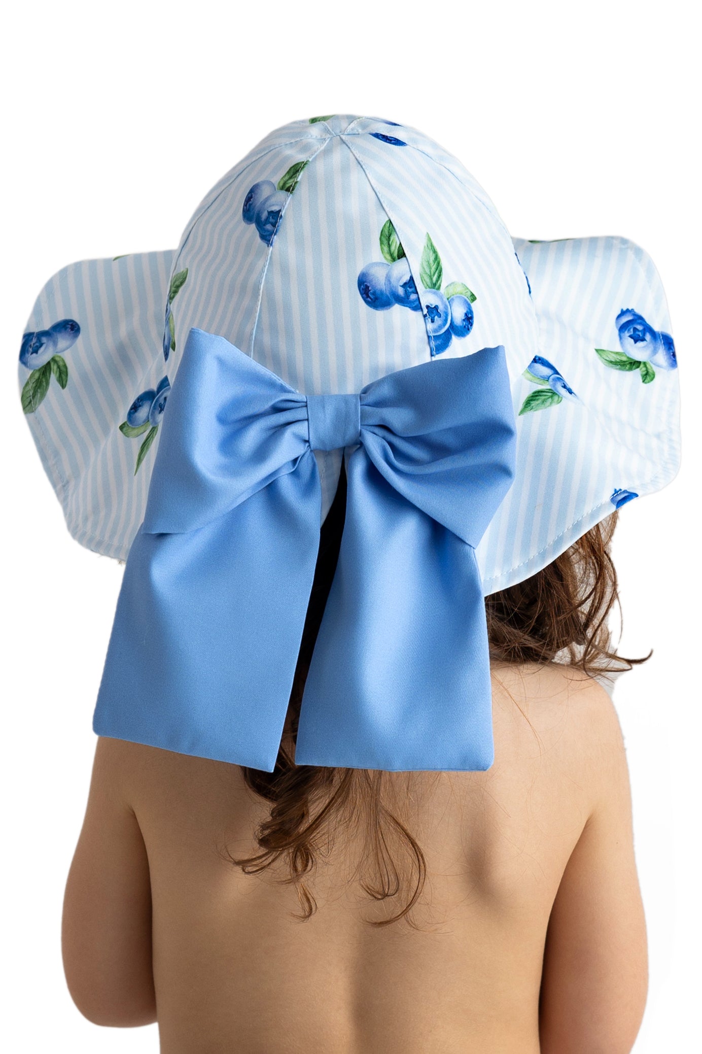 Blueberries Sun Hat - UPF 50+ UV Protection Wide Brim Hat for Women & Men - Perfect for Beach, Gardening, Hiking & Outdoor Activities
