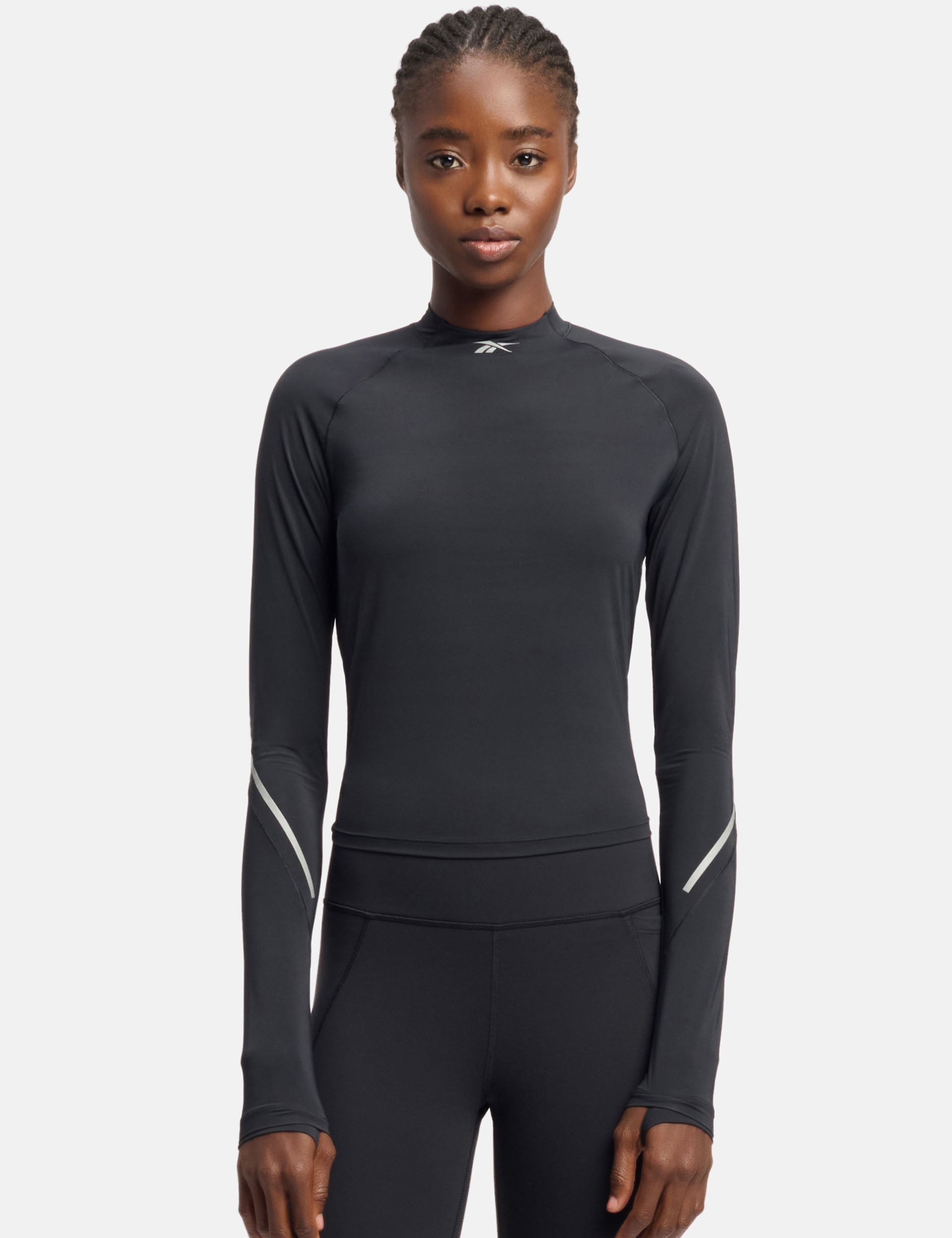 Speed Long Sleeve Top for Women - Breathable Workout Shirt, Black - Perfect for Running, Yoga & Gym Training