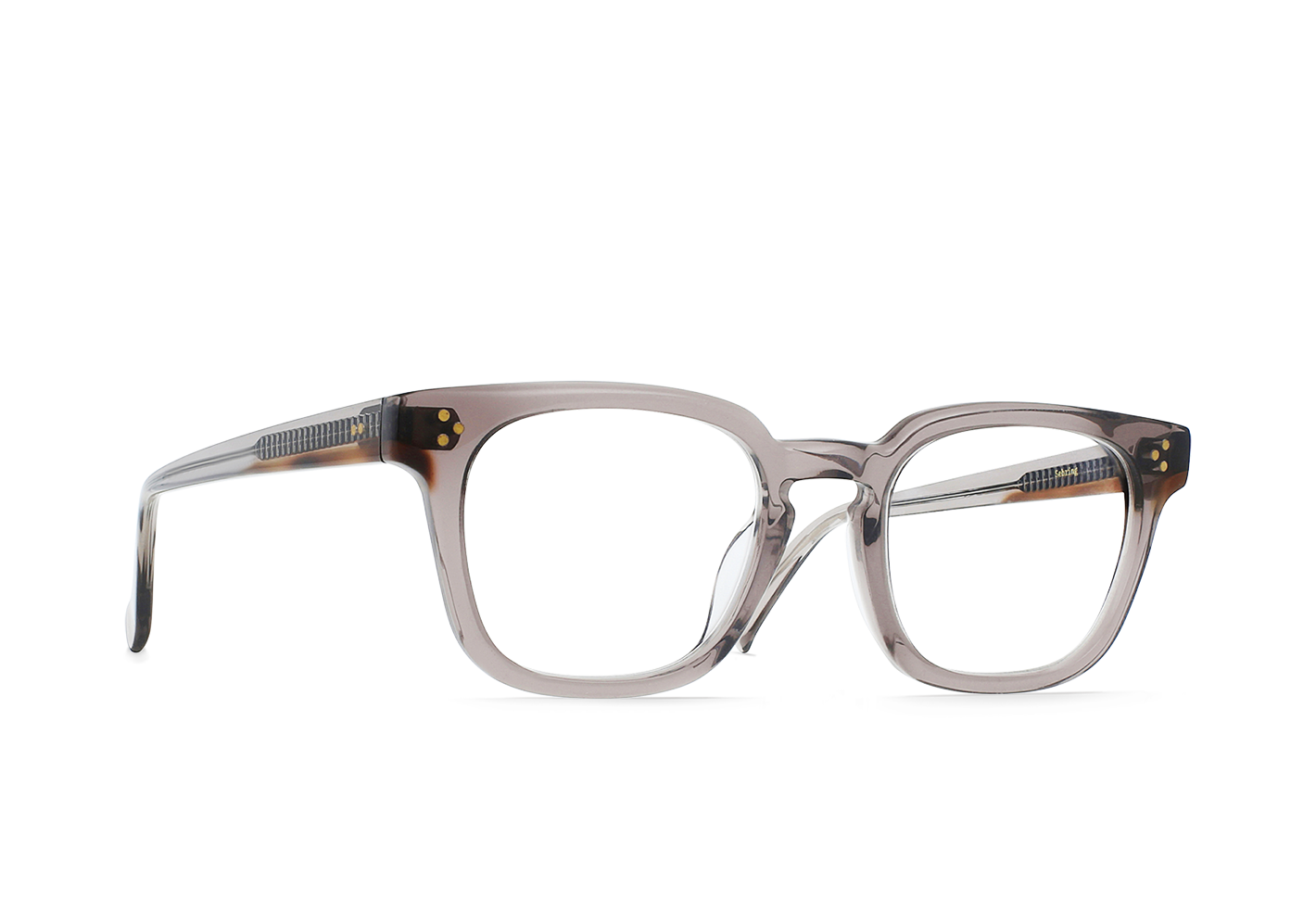 CY Sebring + Americano Clear 49mm Sunglasses - Polarized UV Protection for Driving, Running, and Outdoor Activities