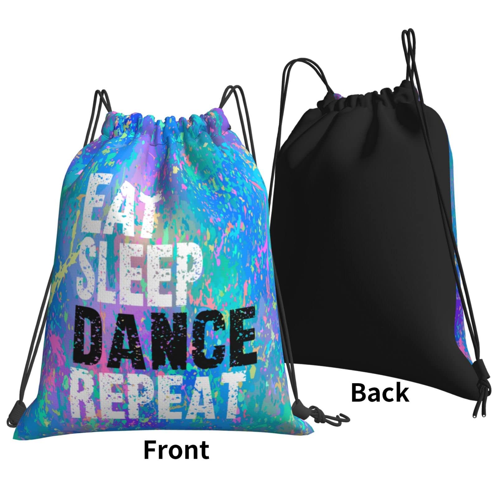Lightweight Drawstring Backpack for Gym & Sports - Adjustable String Bag for Men & Women | Perfect for Workouts, Travel & Outdoor Activities