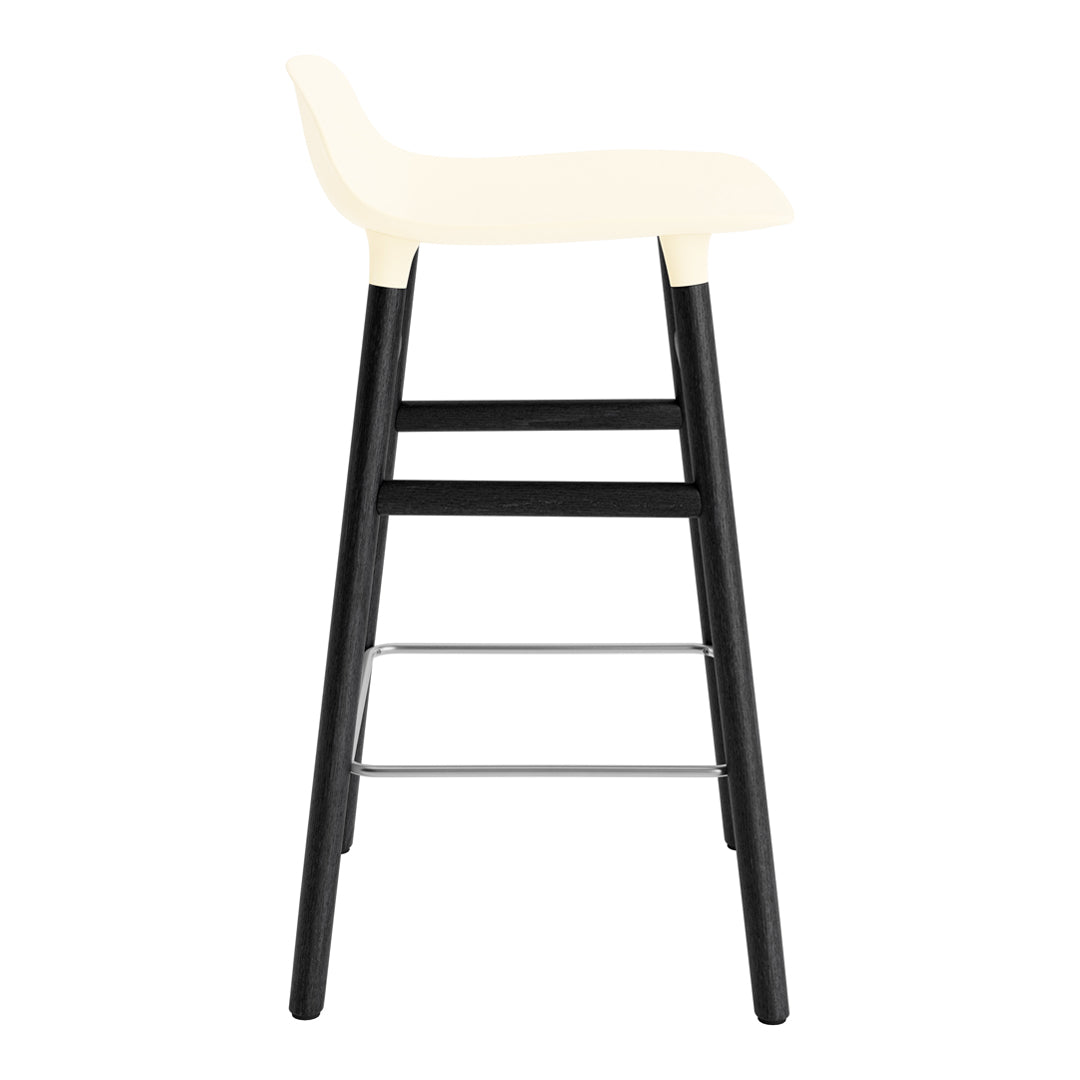 Modern Wooden Counter Stool with Sturdy Wood Legs - Perfect for Kitchen Islands, Bars, and Breakfast Nooks