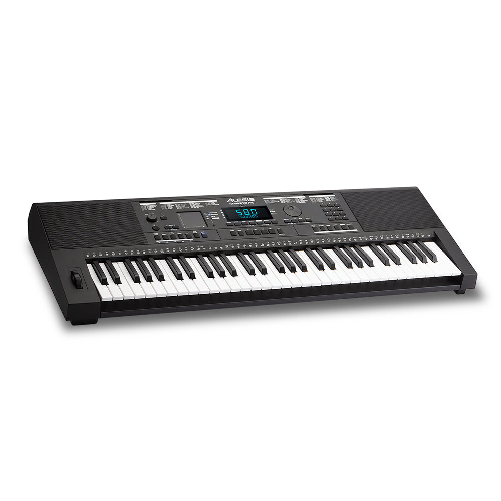 Alesis Harmony 61 Pro 61-Key Digital Piano Keyboard with Built-In Speakers - Perfect for Beginners, Home Practice & Live Performances