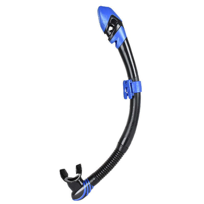 Seac Vortex Dry Snorkel BL Blue Metal - High Performance Snorkeling Gear for Scuba Diving, Swimming & Underwater Adventures