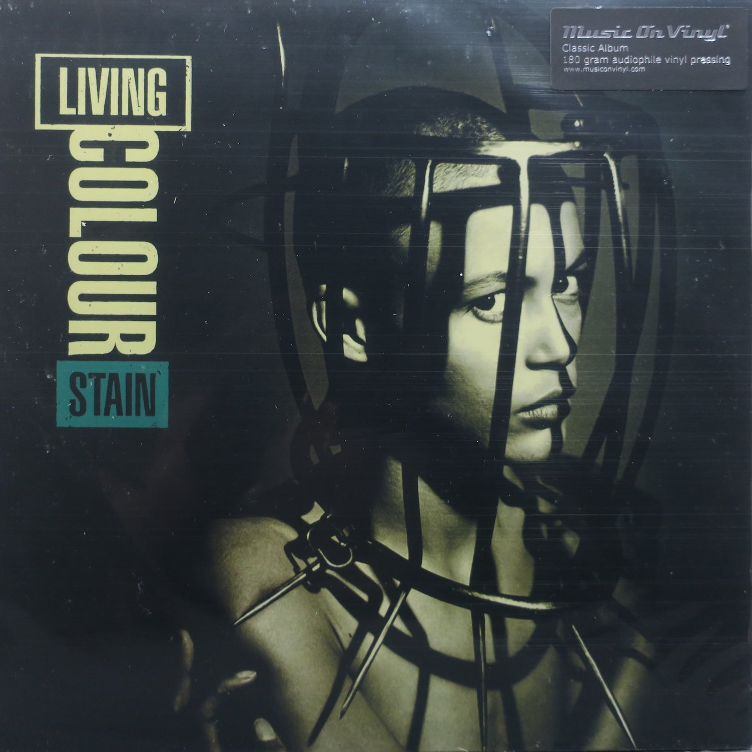 LIVING COLOUR 'Stain' 180g Vinyl LP | 1990 Funk Metal Album | Limited Edition Record for Music Collectors & Audiophiles | Perfect for Home Listening & Vinyl Enthusiasts