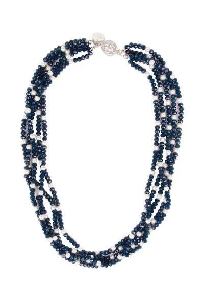 Elegant Short Crystal Pearl Necklace for Women - Perfect for Weddings, Parties & Everyday Wear