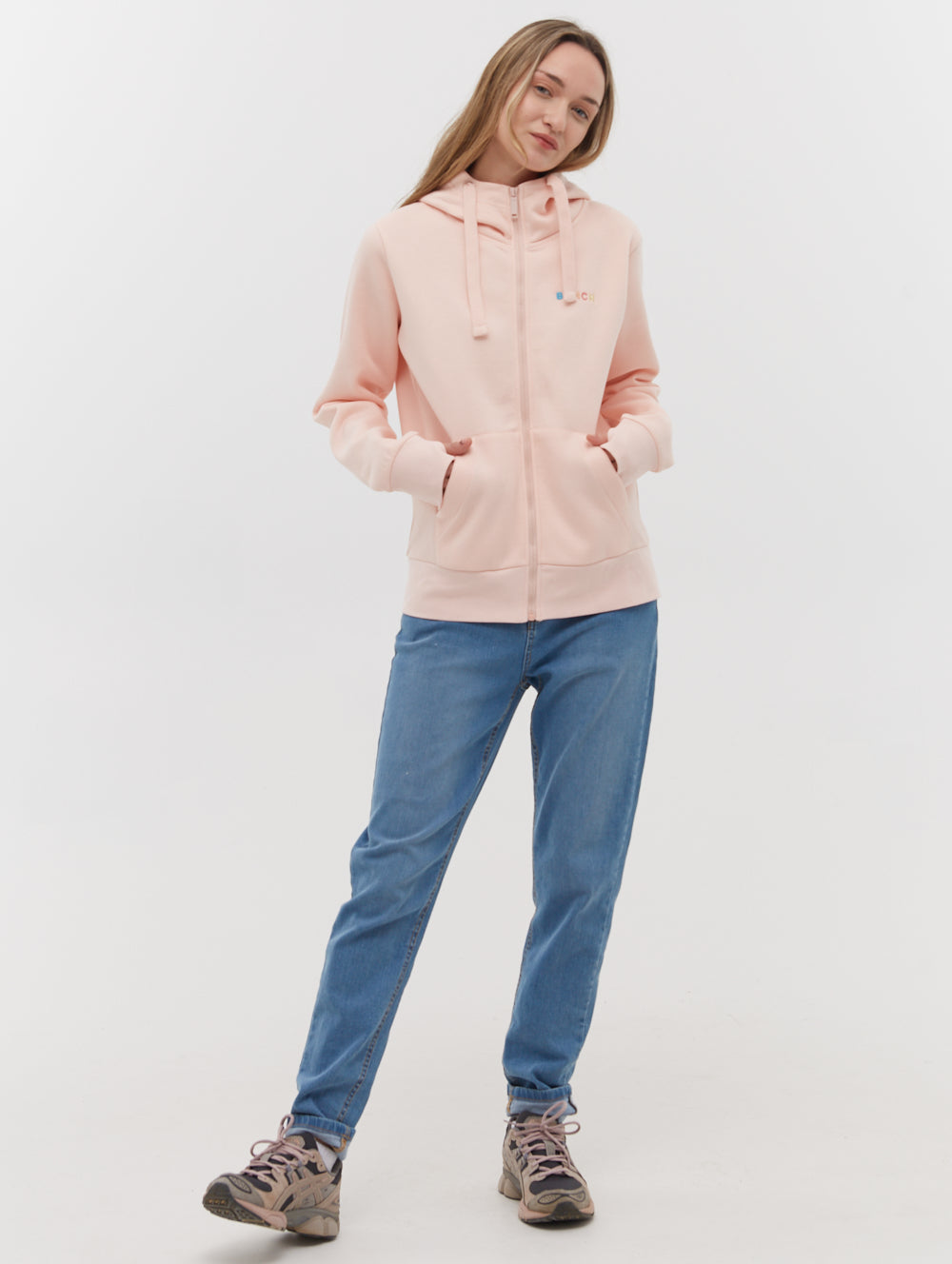 Bollie Zip Up Hoodie for Men & Women - Soft Fleece Pullover with Front Pockets - Perfect for Casual Wear, Gym, and Outdoor Activities