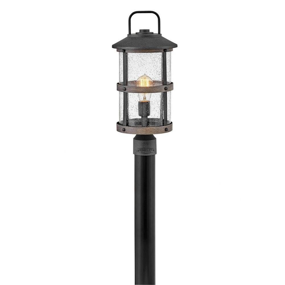 Coastal Style Outdoor Medium Post Top Pier Lantern - 9