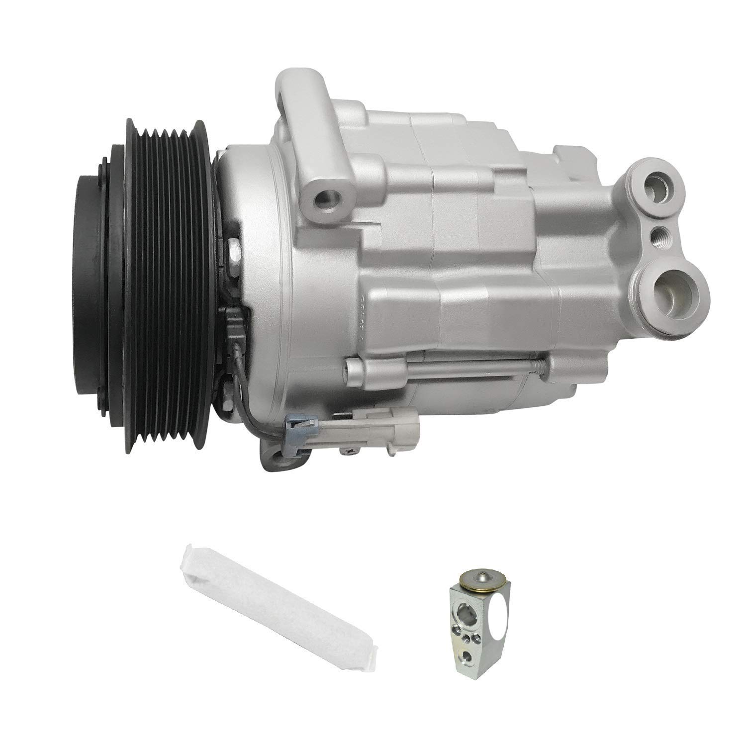 RYC AC Compressor Kit KT EA78 - High Performance Auto Air Conditioning Compressor Replacement for Smooth Cooling | Perfect for Car AC Repair & Maintenance
