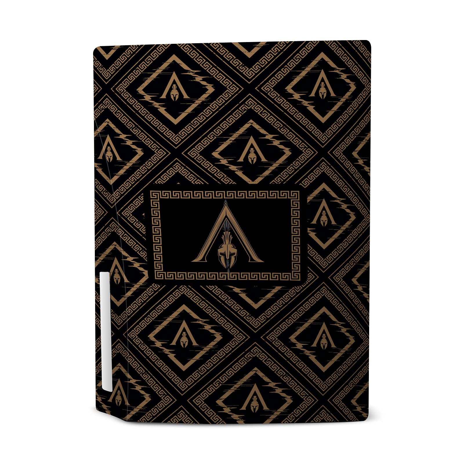 Official Licensed Assassin's Creed Grunge Black Flag Matte Vinyl Skin Decal Sticker Compatible with Sony PlayStation 5 PS5 Disc Edition Console - Gaming Accessory for PS5 Protection & Customization
