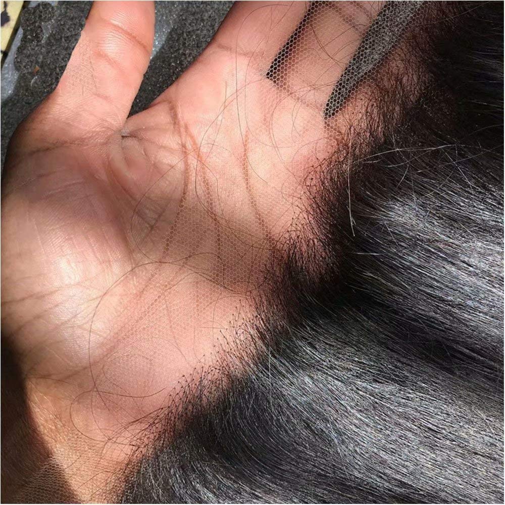 13x6 HD Transparent Lace Front Wig - Ombre Highlights Brazilian Virgin Human Hair | Pre-Plucked with Baby Hair & Bleached Knots | Straight Human Hair Wig for Women | Perfect for Daily Wear, Cosplay & Special Events