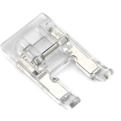 Brother F027N Open Toe Plastic Presser Foot for Sewing Machines - Perfect for Quilting, Applique & Free Motion Sewing