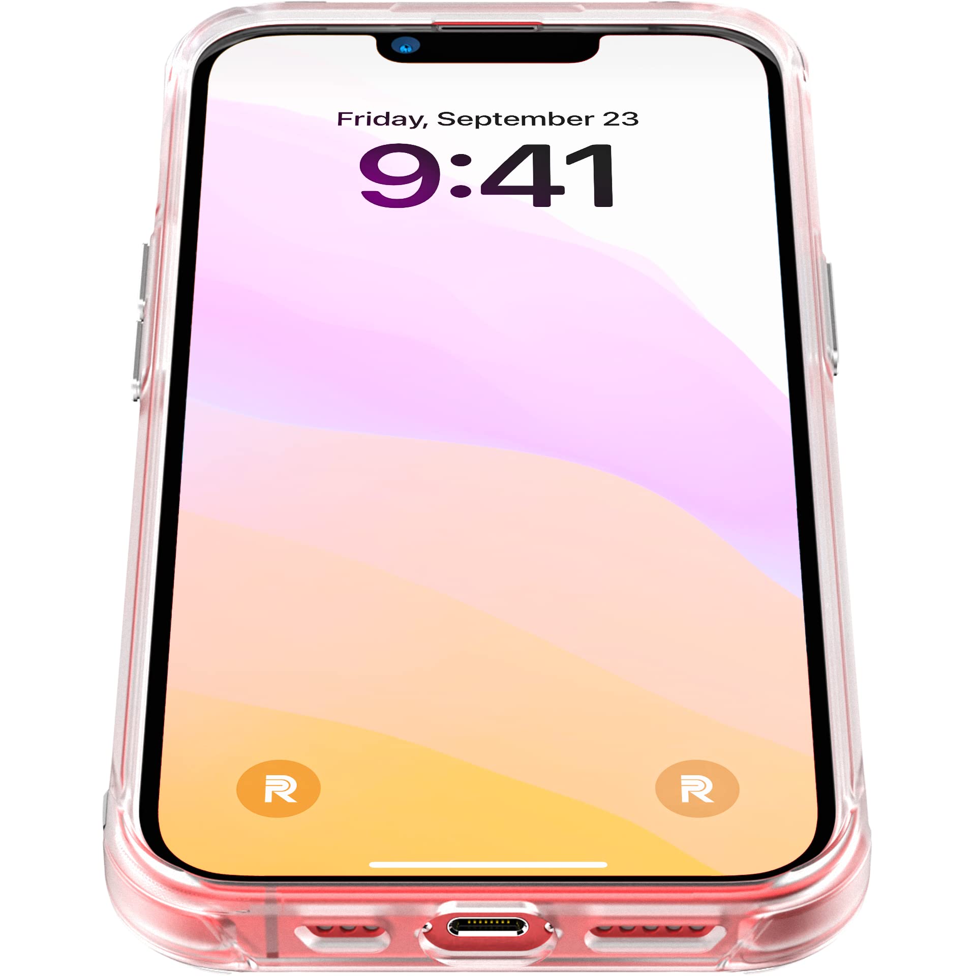 REBEL Clear iPhone 13 Case [Frosted Series Gen-3] - MagSafe Compatible Protective Cover with Translucent Matte Finish, Shockproof Bumpers & Metal Buttons | Slim Fit Grip for 6.1 Inch iPhone 13 (2021 Model) | Perfect for Everyday Protection & Wireless Charging