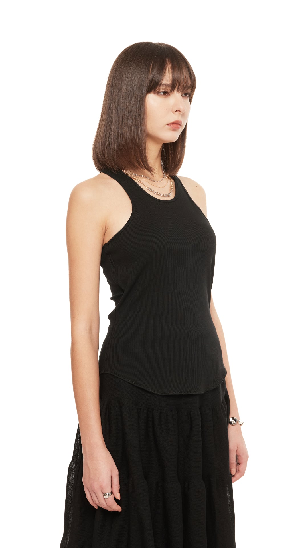 Women's Cut Out Padded Tank Top - Seamless Workout Shirt for Yoga, Gym & Running - Comfortable Sports Bra Alternative