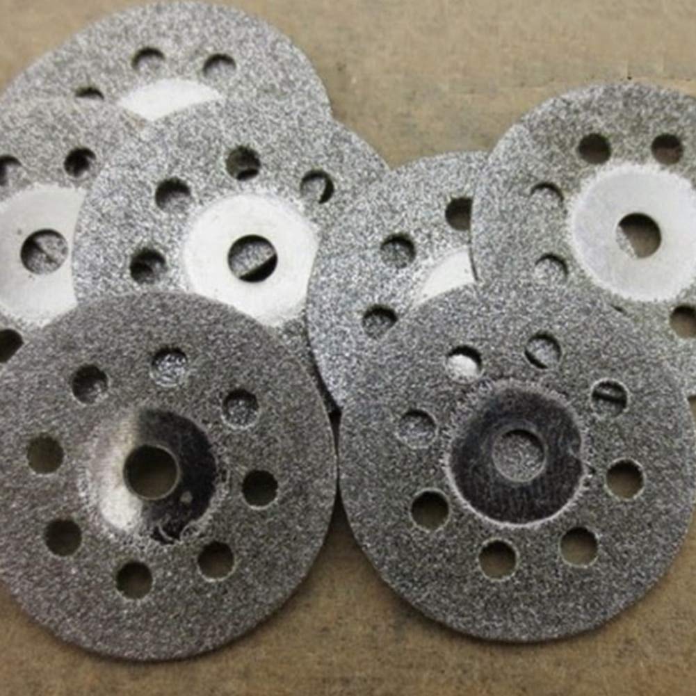 12pcs Rotary Tool Saw Blades & Mandrels for Wood & Metal Cutting