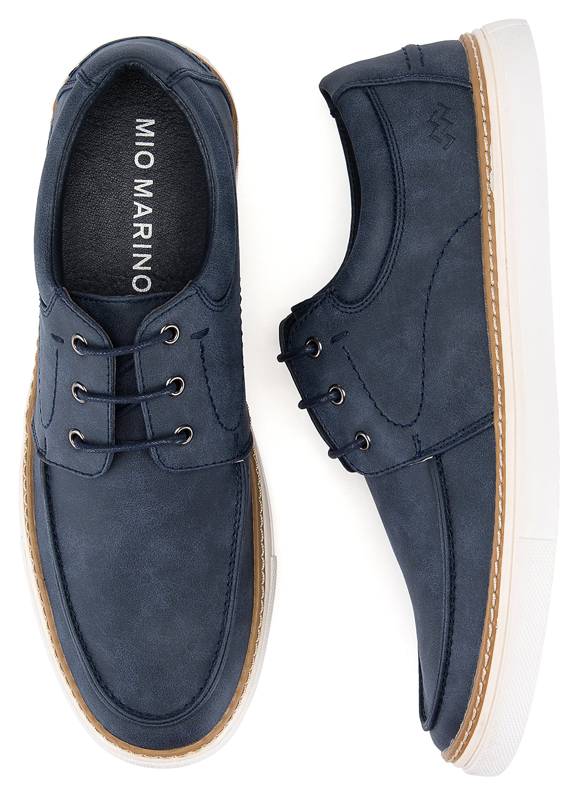 Mio Marino Men's Boat Shoes - Comfortable Casual Sneakers for Men | Perfect for Sailing, Walking & Everyday Wear