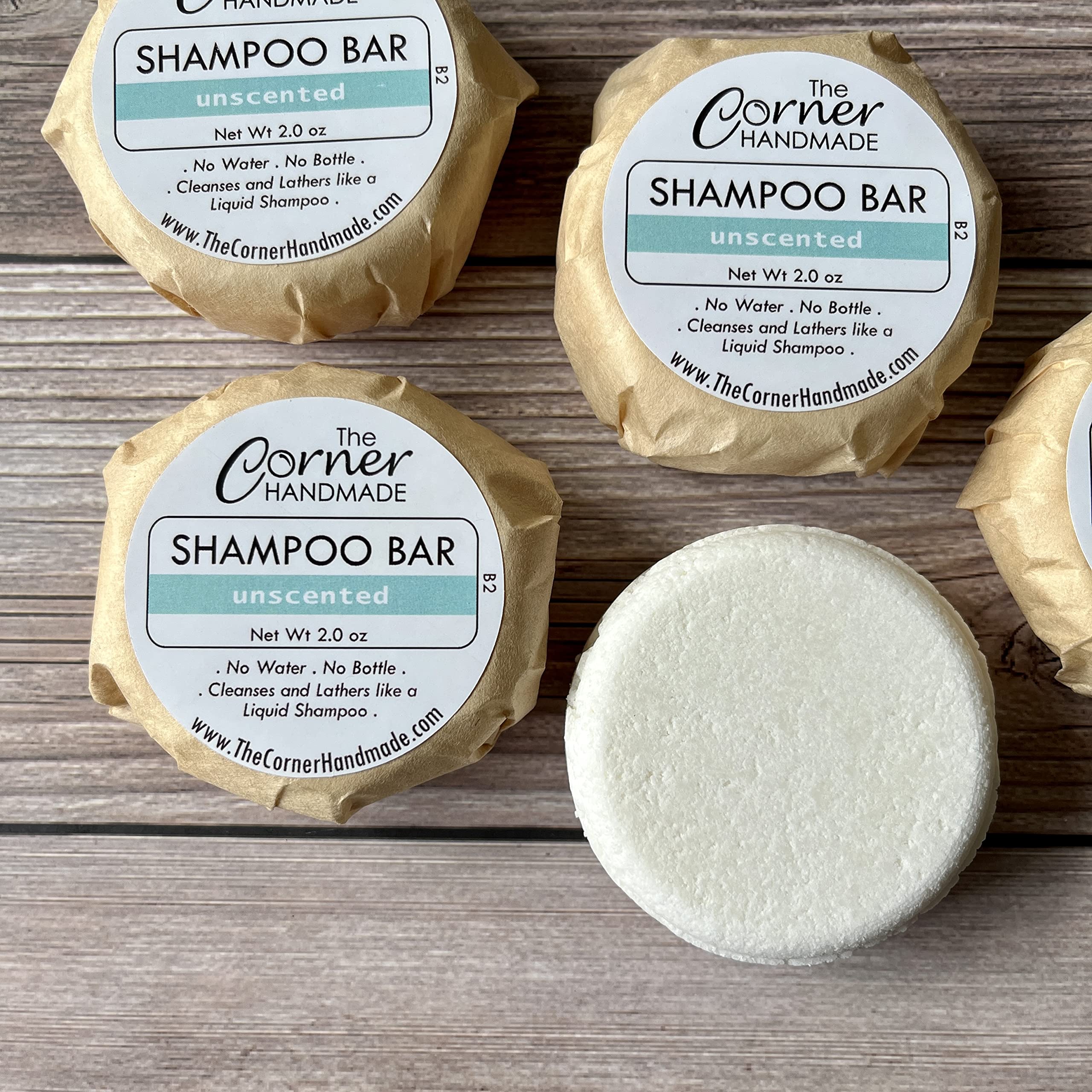 Eco-Friendly Solid Shampoo Bar for All Hair Types | Unscented, Sustainable & Natural Hair Care | Perfect for Travel, Gym & Zero-Waste Lifestyle