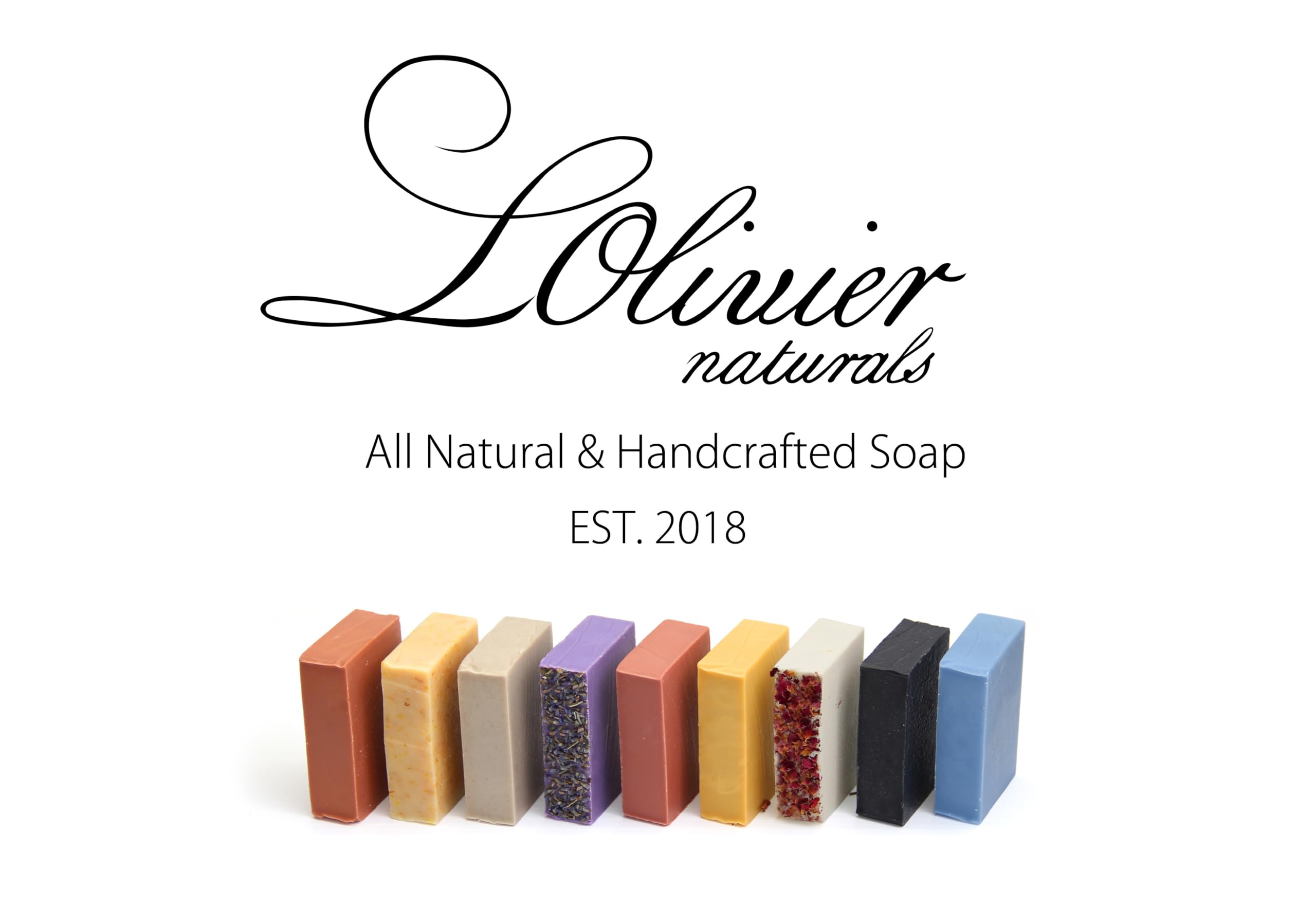L'OLIVIER NATURALS 2 Pack Goat's Milk Soap with Shea Butter & Lavender | All Natural Handmade Bar Soap | Made in Canada | Moisturizing & Gentle for Dry Skin, Face & Body | Perfect for Daily Cleansing & Relaxation