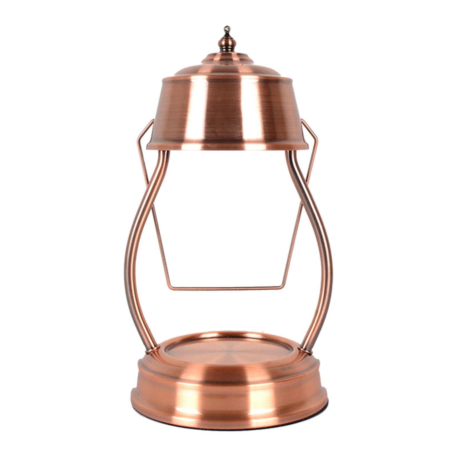 MagiDeal Dimmable Candle Warmer Lamp - Fragrance Oil Warmer & Wax Melter for Jar Candles, Home & Bedroom Decor in Copper Finish | Perfect for Relaxation, Aromatherapy & Cozy Ambiance