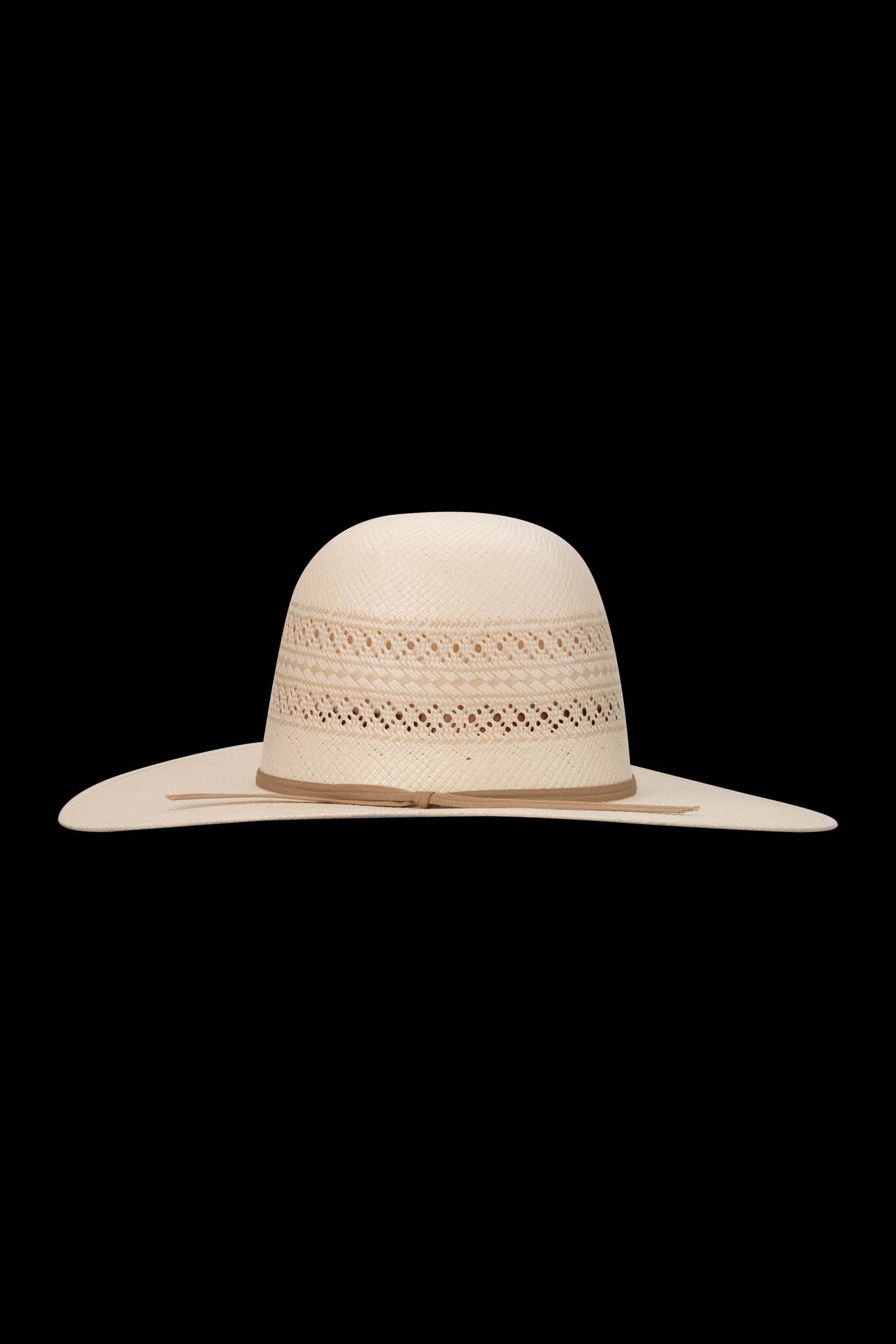 Rock'em 30X Oregon Open Crown Straw Hat for Men - Premium Sun Protection Summer Cowboy Hat for Outdoor, Ranch, Beach & Gardening