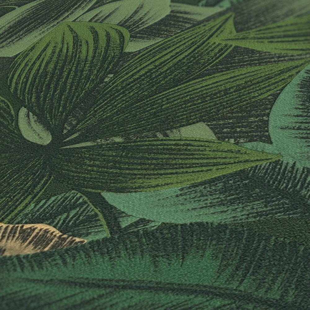 Metropolitan Stories 3 - Bali Tropical Foliage Wall Art | Exotic Botanical Print for Home & Office Decor | Perfect for Living Room, Bedroom or Workspace