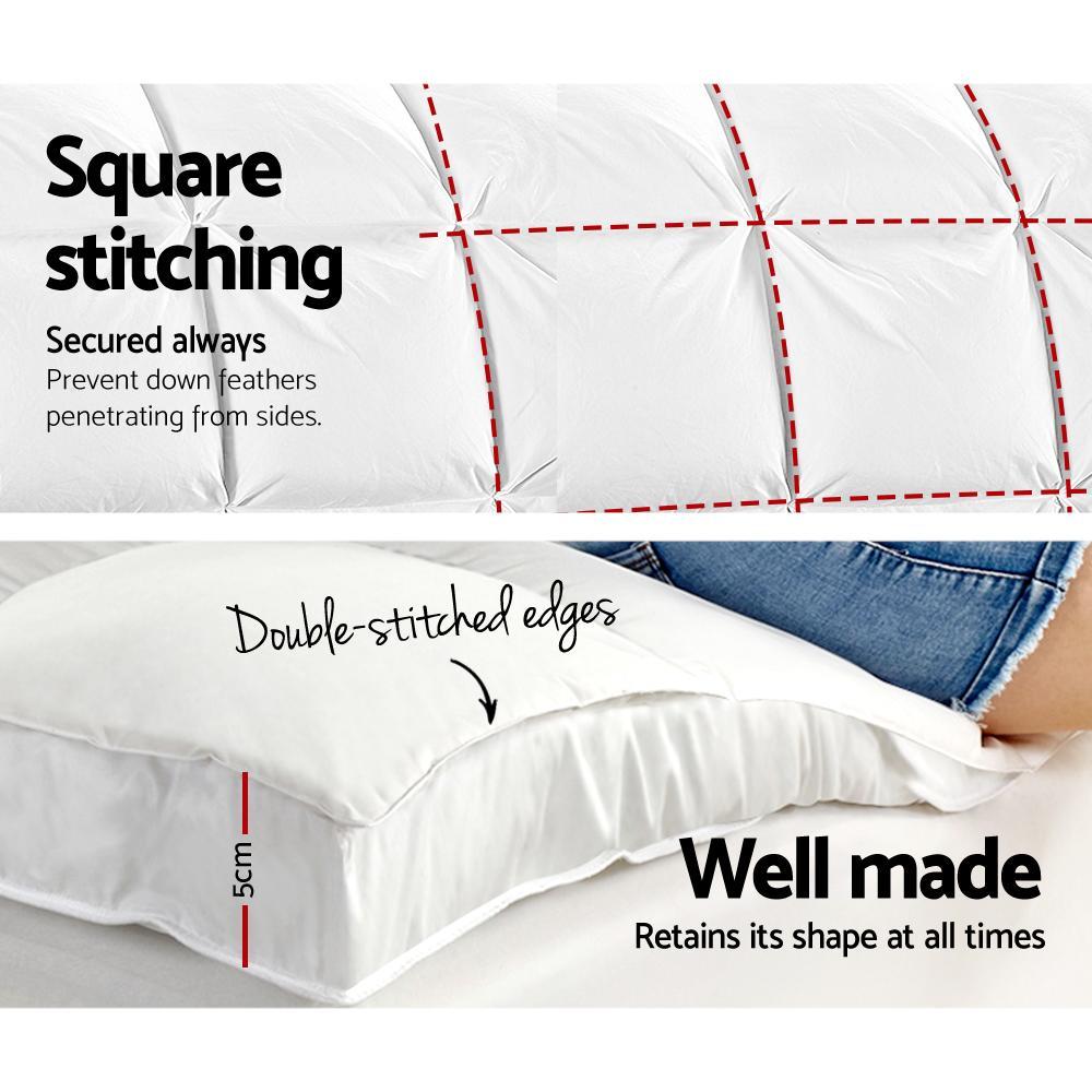 King Size Mattress Topper with 1000GSM Microfiber Pillowtop - Cooling Mattress Protector for Back Pain Relief & Pressure Relief - Perfect for Hot Sleepers, Side Sleepers & Couples