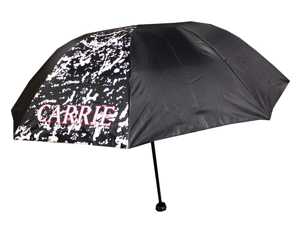 Carrie Blood Spatter Umbrella - Horror Movie Inspired Waterproof Umbrella for Halloween Costume & Themed Parties - Perfect for Horror Fans, Cosplay & Unique Gifts