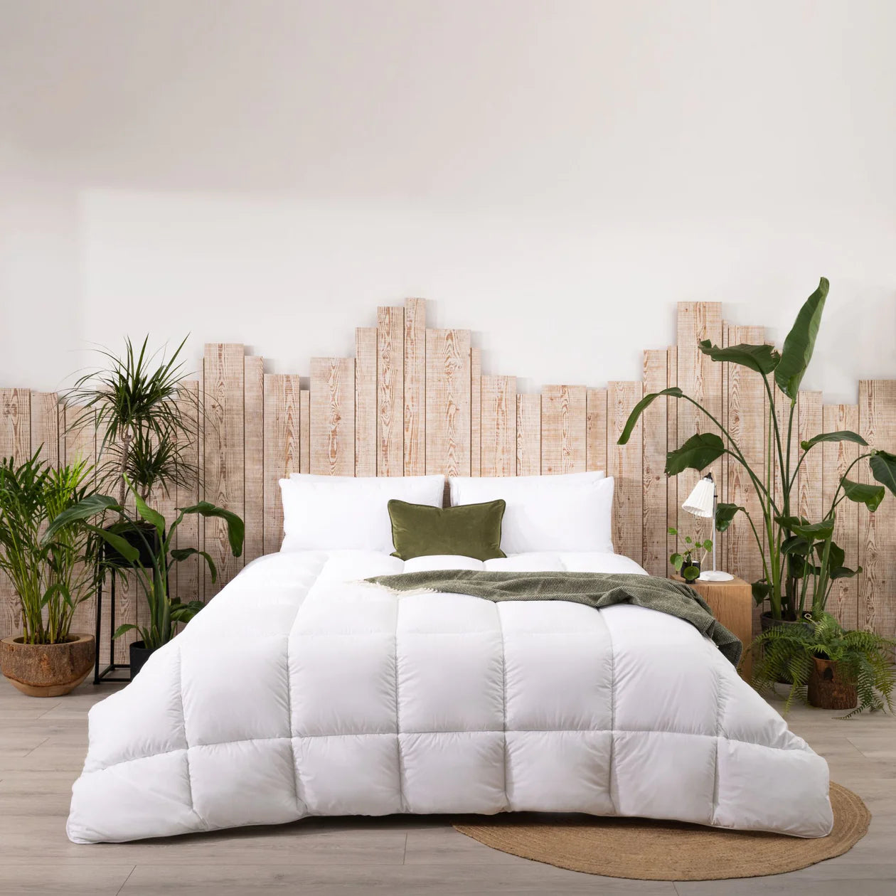 Natural Organic Cotton Duvet Cover Set - Hypoallergenic & Breathable Bedding for All Seasons | Perfect for Eco-Friendly Home Decor & Allergy Relief