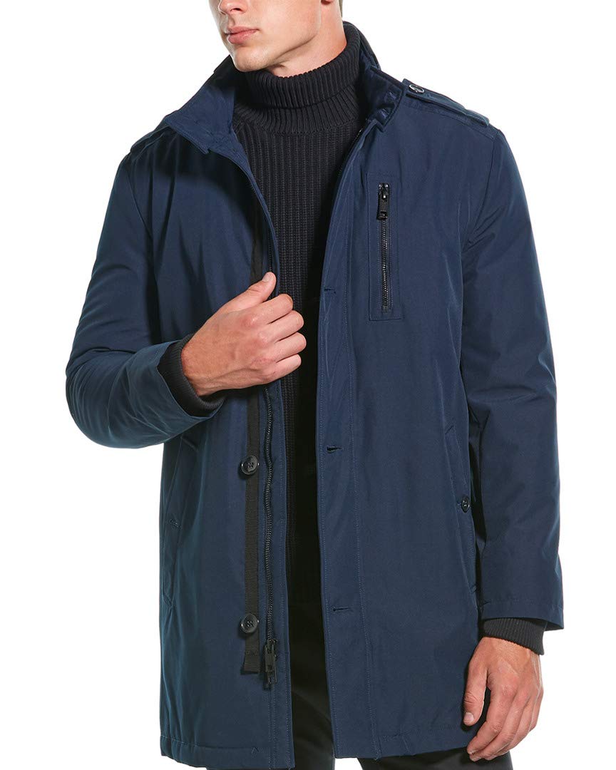 Andrew Marc Men's Softshell Jacket - Waterproof Windbreaker with Fleece Lining for Outdoor Hiking, Camping & Winter Sports