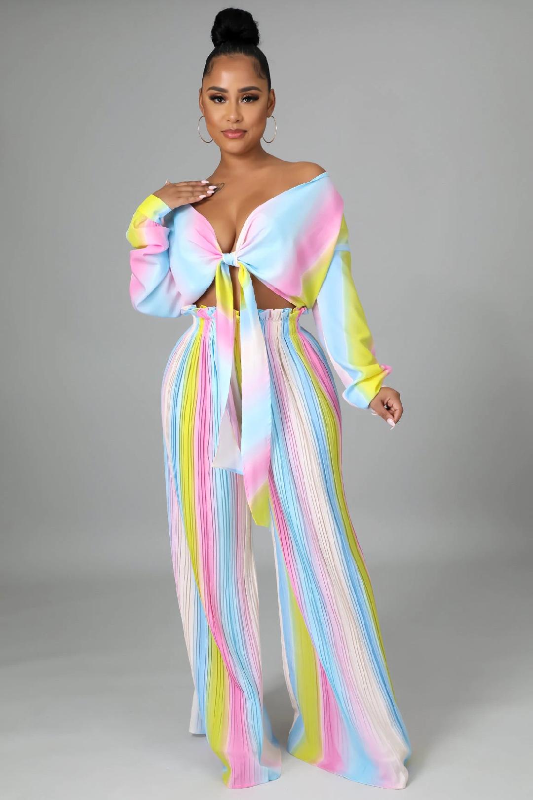 Miss Honey Women's Casual Loungewear Pant Set - Soft & Comfortable Pajama Outfit for Home, Sleep & Relaxation