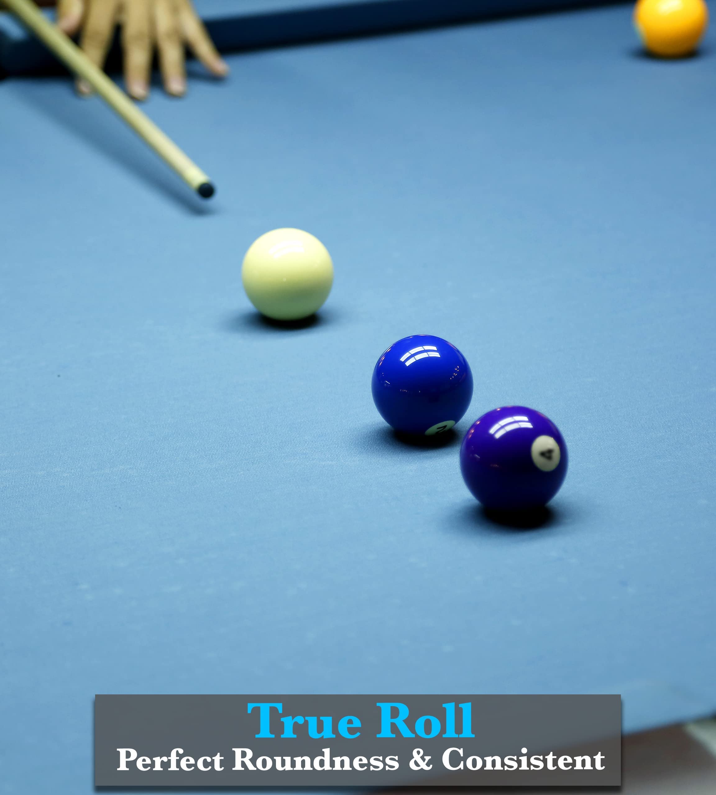 Premium Billiard Balls Set - 16 Pool Balls for Professional & Home Game Tables - Perfect for Bars, Game Rooms & Family Entertainment