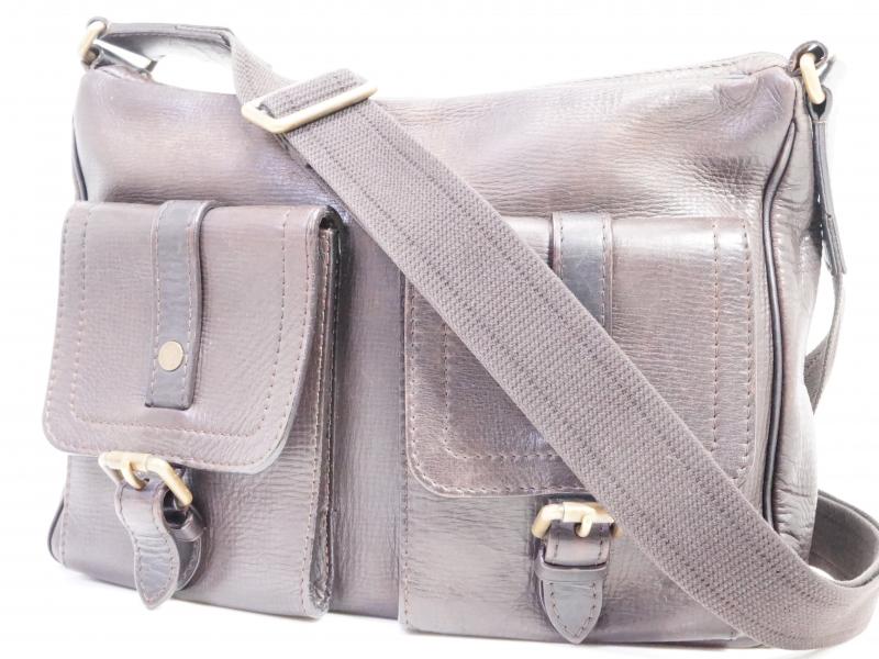 Authentic Pre-Owned Louis Vuitton Utah Dark Brown Wichita Messenger Crossbody Bag M92990 190950 - Vintage Luxury Handbag for Women, Perfect for Work, Travel & Everyday Use
